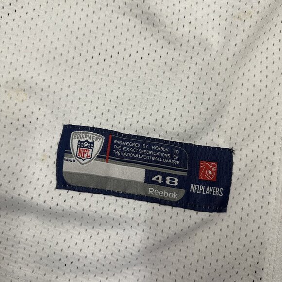 Steve Smith #89 Carolina Panthers jersey Reebok  Size 48 White Blue Black - Picture 5 of 8